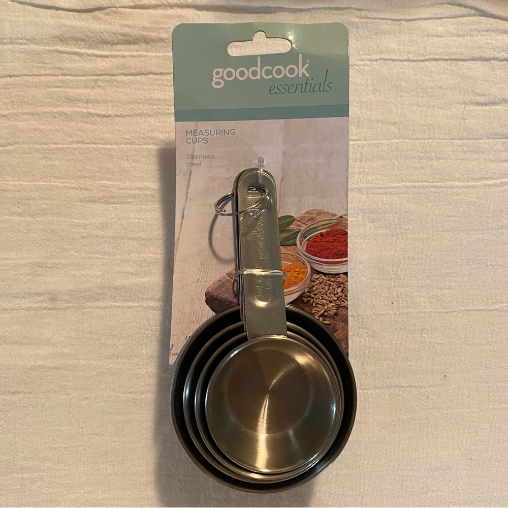 Good Cook Essentials Cooking Measuring Cups Stainless Steel